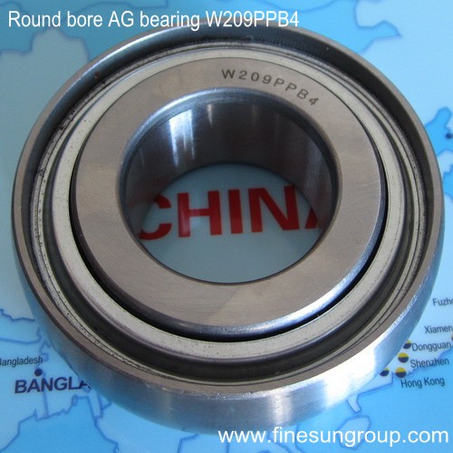 Round bore disc harrow bearing